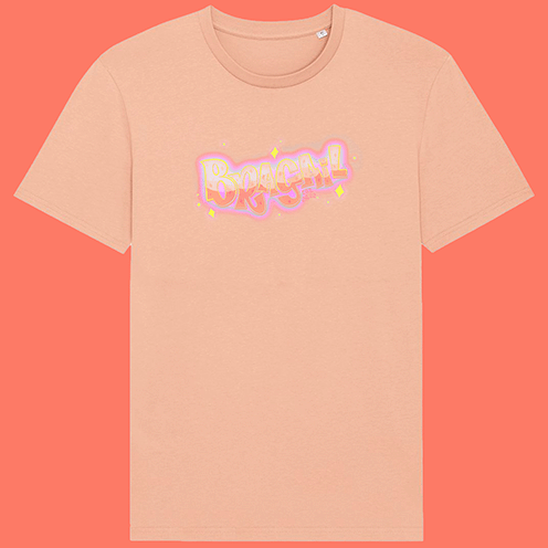 ✨bragail✨ beagan bratty printed t-shirt // PREORDER