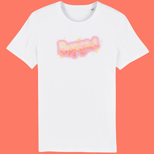 ✨bragail✨ beagan bratty printed t-shirt // PREORDER