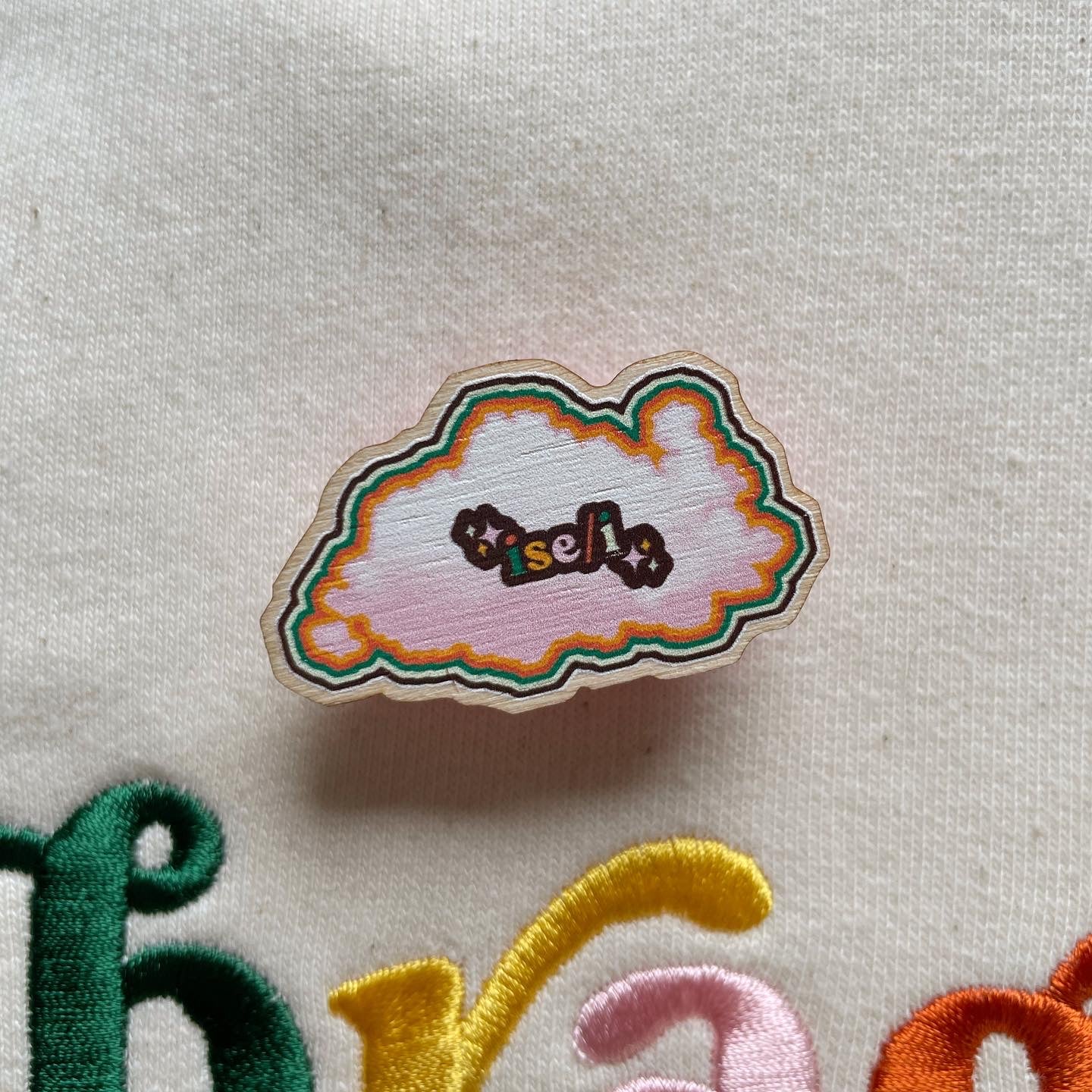 ✨bragail✨ fundraising pronoun cloud badges (limited stock!!)