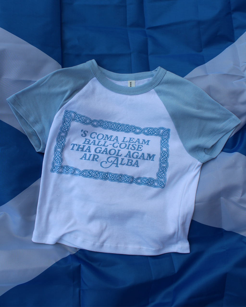 🏴󠁧󠁢󠁳󠁣󠁴󠁿 I Cba With Football, But I Love Scotland - Screen Printed World Cup Baby Tee ⚽