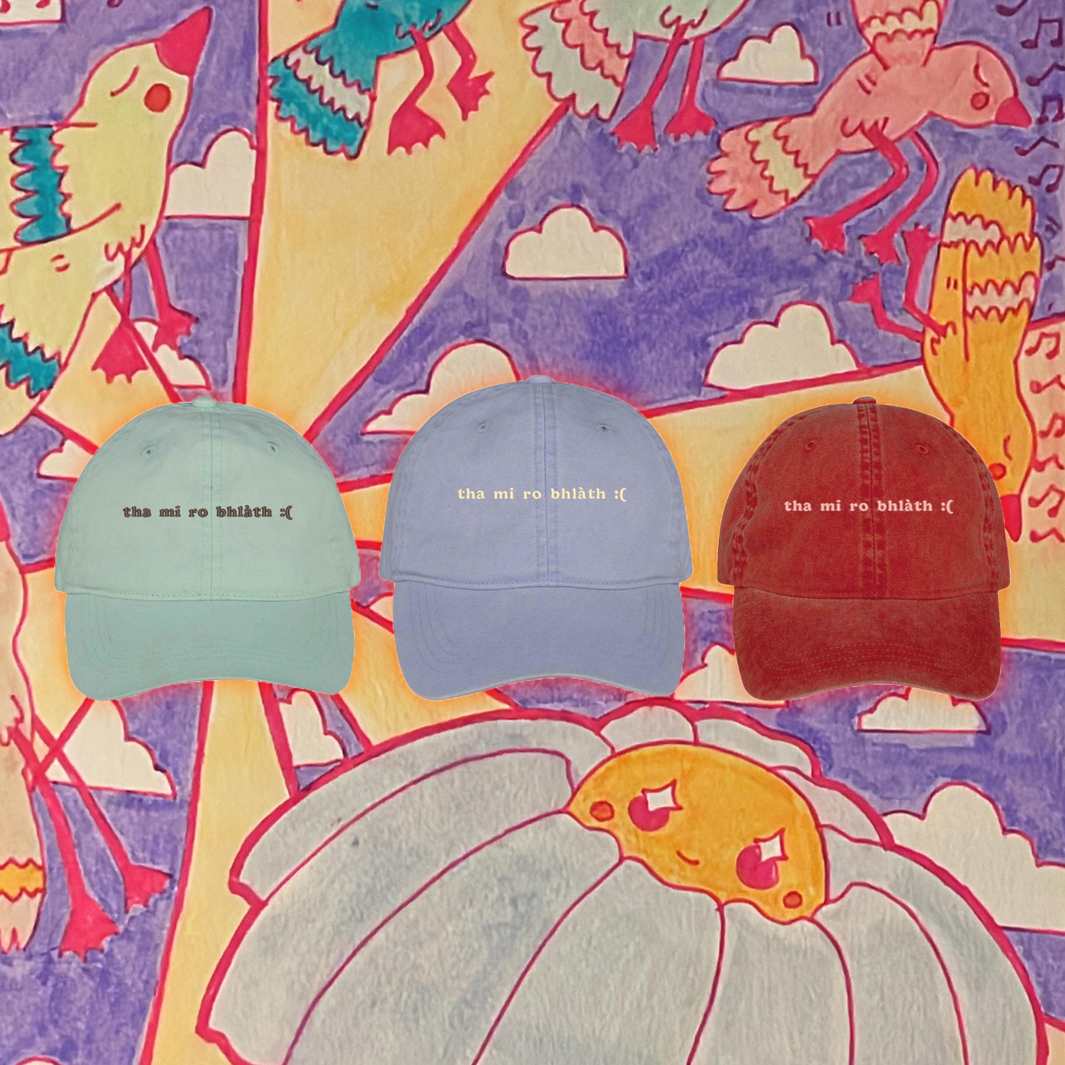 "Am Too Hot :(" Weather Whinger Cap 🌸NEW COLOURS!🌺