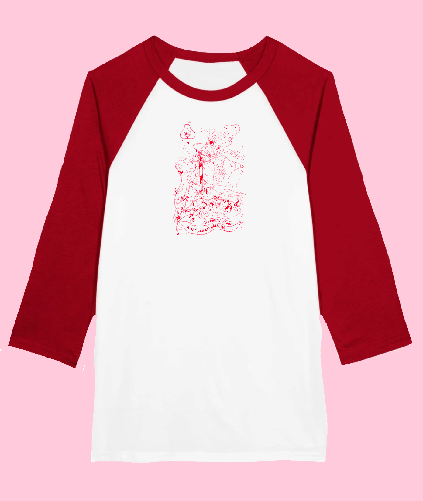 Bragail Knight Unisex Raglan T-Shirt