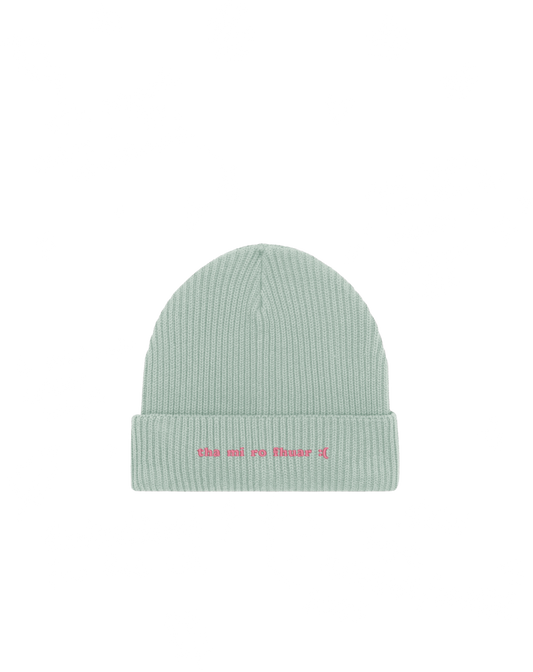 Am Too Cold :( - Scottish Gàidhlig Beanie - Maide-milis