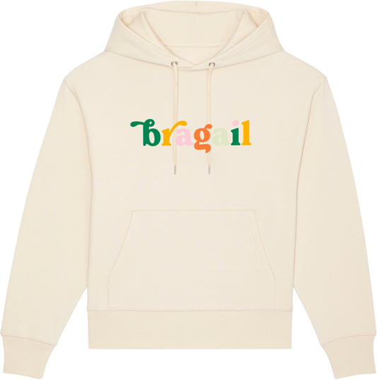 ✨bragail✨ natural titlepiece embroidered hoodie // PREORDER